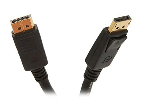 Microware DisplayPort Cable Male - Male Gold Plated 3DTV 1080P up to 4k ...