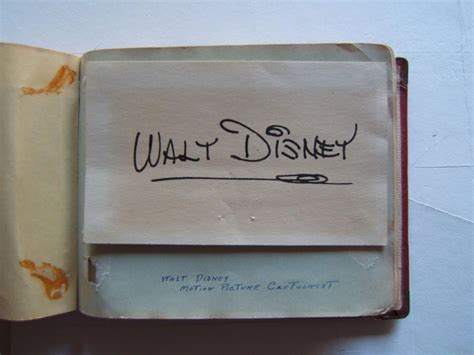 WALT DISNEY Signed/Autograph 3x5 card | #1886262608