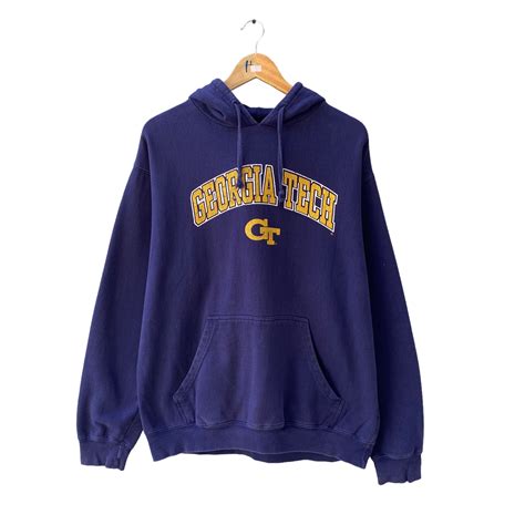 Vintage Georgia Tech Biglogo Print Sweatshirt Hoodie Pullover - Etsy