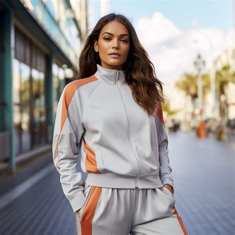 Elevate Your Leisure Wear: Ladies' Tracksuit