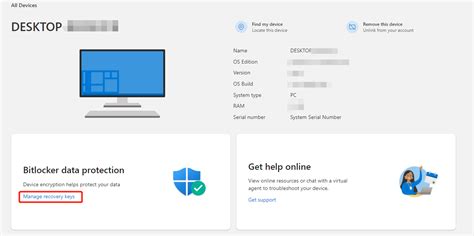 Recovery Key Windows 10 的图像结果