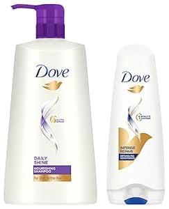Buy Dove Hair Therapy Intense Repair Conditioner, 175ml And Dove Daily ...