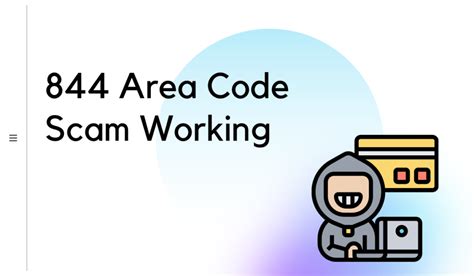 844 Area Code Scam 的图像结果