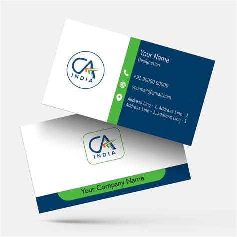Stay up-to-date with the latest CA visiting card styles and online ...
