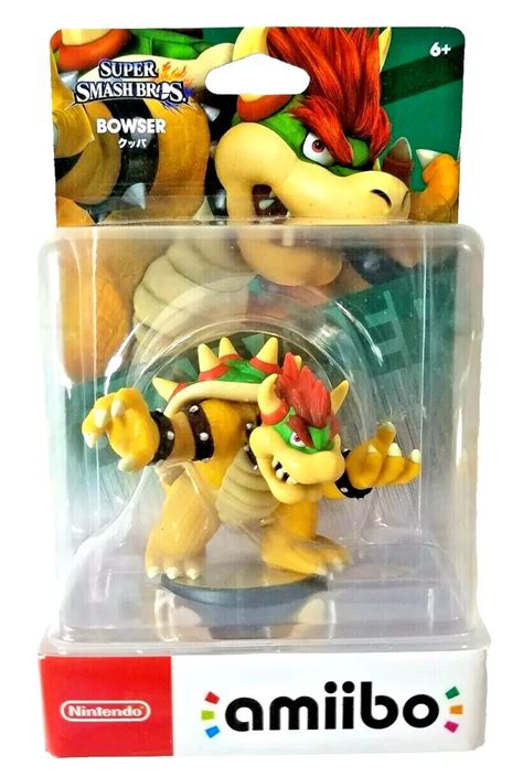 Nintendo Amiibo Super Smash Bros Bowser Character - Nintendo WiiU /Nin ...