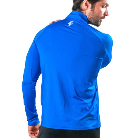 High Neck Full Sleeve Training Tshirt - Scuba – Flecto