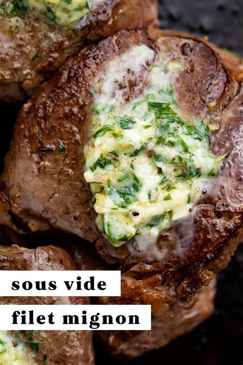 Marinade Filet Mignon Sous Vide at Paul Boldt blog