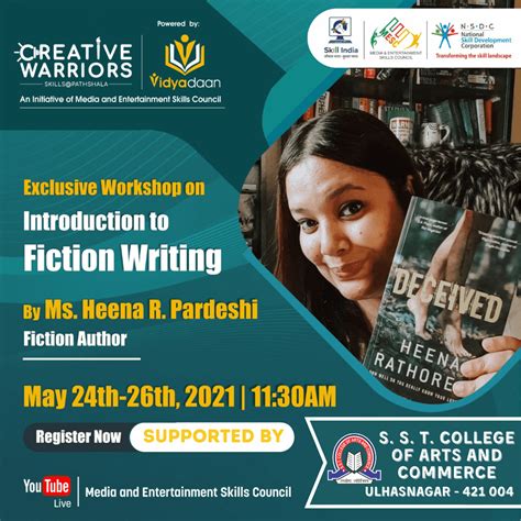 Introduction to Fiction Writing – SST College