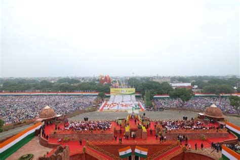 Glimpses from 78th Independence Day at Red Fort in Delhi