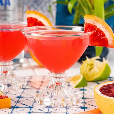 Blood Orange Martini