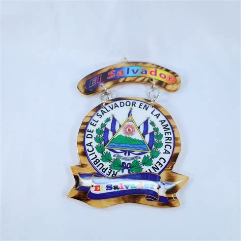 Escudo Nacional De El Salvador Simbolos Patrios De El Salvador