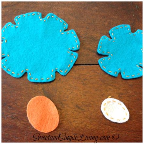 Image result for Felt Flower Tutorial