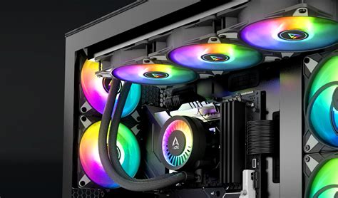 ARCTIC LIQUID FREEZER III-420 A-RGB (BLACK) ACFRE00145A– Vishal Peripherals