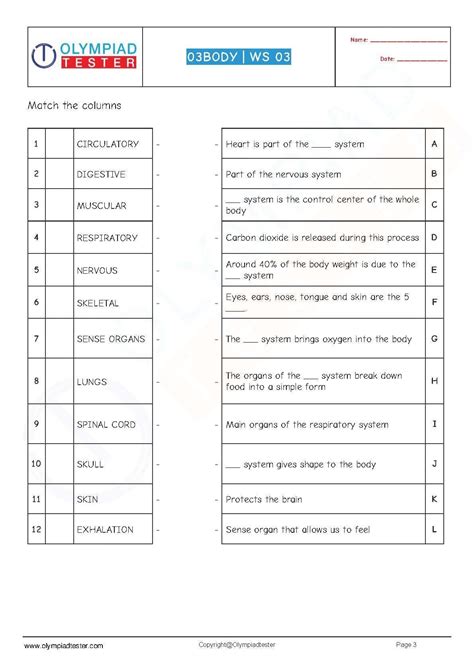 Image result for 3rd Grade Science Worksheets Printable Free PDF