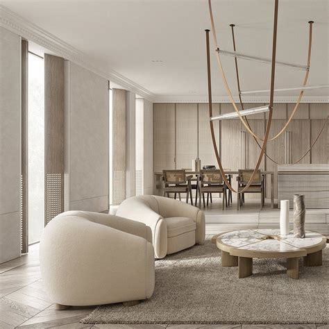 Gorgeous beige minimalist interior! Everything is so perfectly curated ...