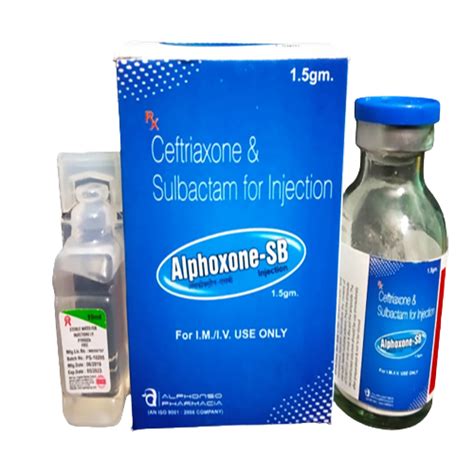 ALPHOXONE-SB Injection Alphonso Pharmacia