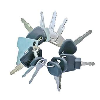 Recmod 12 Heavy Construction Equipment Ignition Keys Set for ...