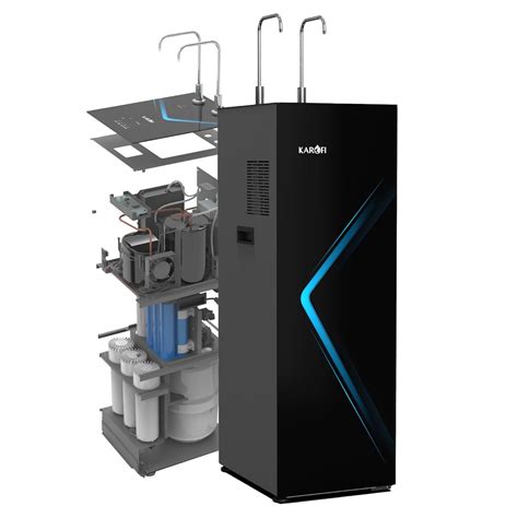 Karofi 2-in-1 Water Dispenser and Purifier 8L | 10 Stage Filter | Black ...