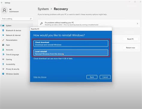 Image result for Reinitialiser PC Windows