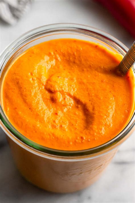 Red Pepper Sauce Crispy Tofu In Roasted Red Pepper Sauce