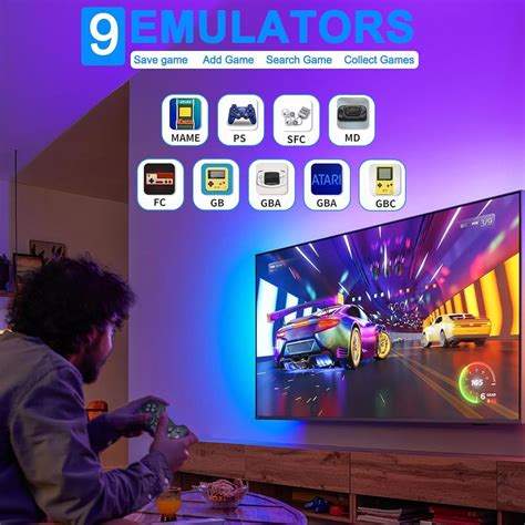 VOILA GameStick GD30, Retro Video Game Console, 35K+ Built-in 2D/3D Ga