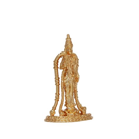 Giri - Copper Andal Statue | Andal Vigraham | Andal Idol — Giri Trading ...