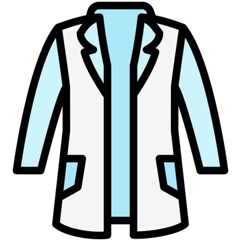 Lab coat Generic color lineal-color icon | Freepik