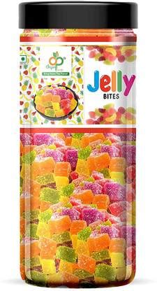 Organic Purify Jelly Bites - Sugar Coated Jelly Candy Jar Pack 800g Mix ...