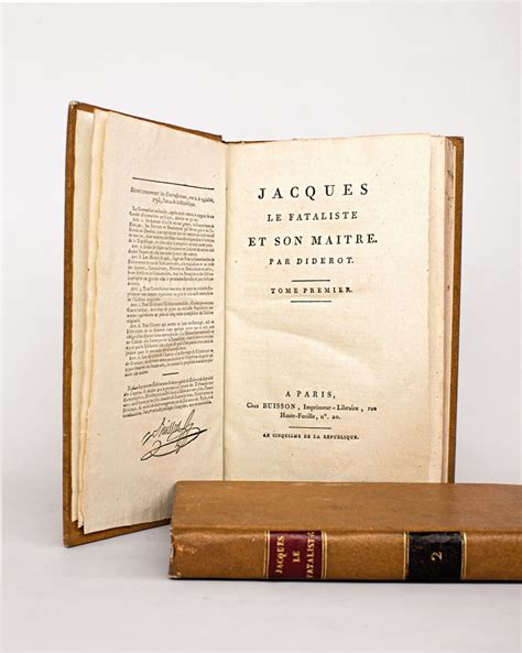 Diderot Jacques Le Fataliste