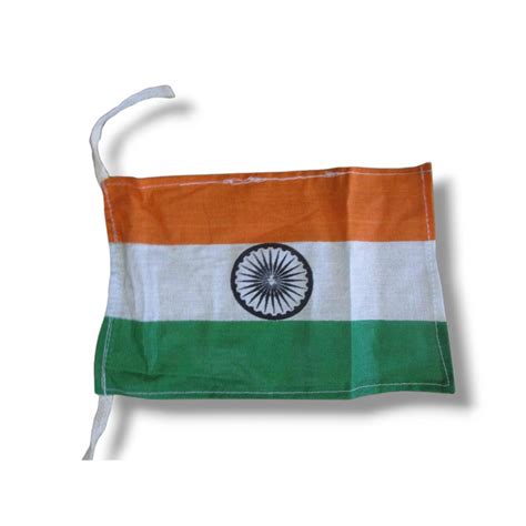 Pack of 20 pieces Indian NATIOINAL FLAG - POLYSTER- India - 7 x 5 Inch ...