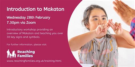 An Introduction to Makaton, February 28 2024 | Online Event | AllEvents
