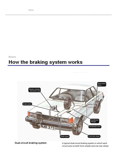 Image result for How Auto Brake System Works