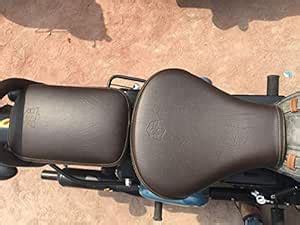 Globe Auto Parts G TORQ Coffee Brown seat Cover for Classic 350/500 ...