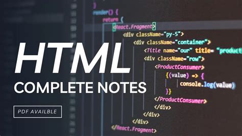 HTML ,CSS Complete Notes PDF Download in Hindi: Master the Basics and ...