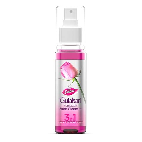 Dabur Gulabari Rose Glow Face Cleanser - 100ml | Gentle Cleanser for ...