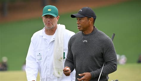 Who is Tiger Woods' caddie?
