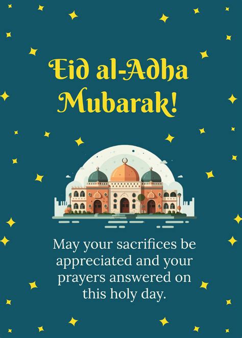 Free Eid al-Adha Countdown Template to Edit Online