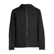 Buy Swiss Tech Men's Water Repellent Rain Jacket with Hood Online at ...