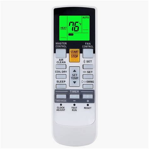 Image result for Fujitsu Split AC Remote Control
