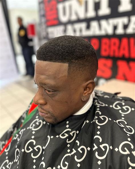 Boosie Fade Haircut With Dreads