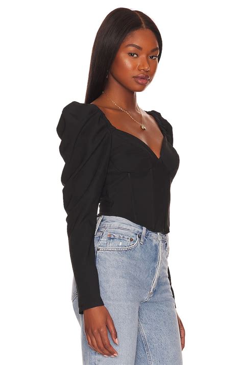 ASTR the Label Betty Top in Black | REVOLVE
