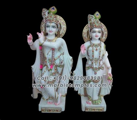 Buy Radha Krishna Marble Statue Online, Krishna Murti Supplier India ...