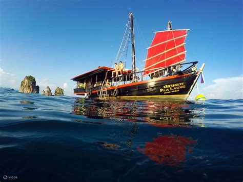 Krabi 5 Islands Siamese Junk Boat with Sunset Sailing Tour - Klook India
