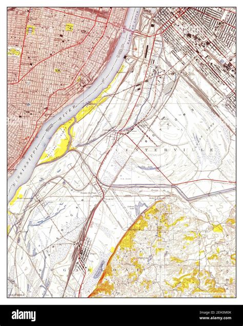 Cahokia, Illinois, map 1949, 1:24000, United States of America by ...