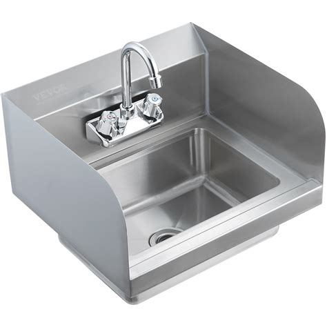 VEVOR NSF Stainless Steel Wall Mount Hand Sink, India | Ubuy