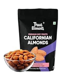 California Almonds 1kg by True Elements - 100% Natural, Clean Dried ...