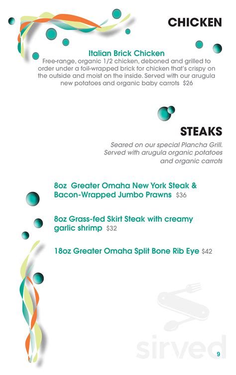 Lalla Grill Oceanside menus in Monterey, California, United States