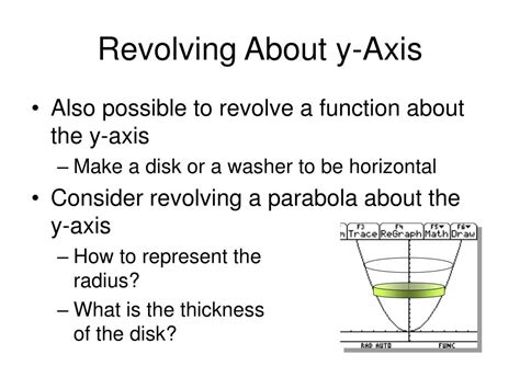 Application of Integration Volume and Disc Method 的图像结果