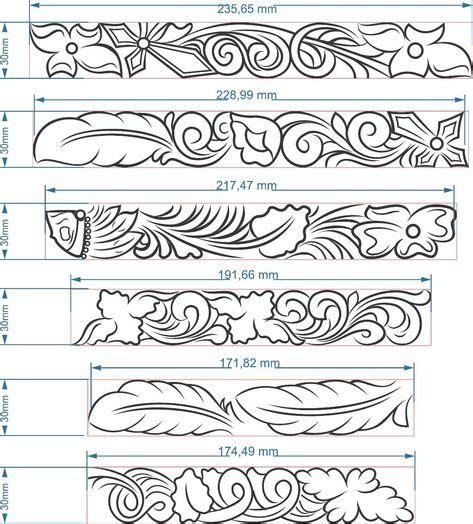 Leather Tooling Patterns Printable