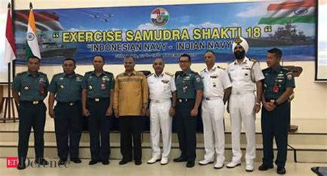India, Indonesia launch their maiden naval exercise - The Economic Times